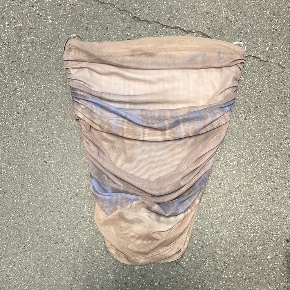 * Sold * Ruched Zara Tube Top